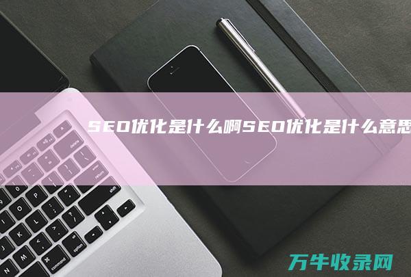 SEO优化是什么啊 (SEO优化是什么意思)